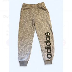 Adidas Kids Heather Gray Sweatpants